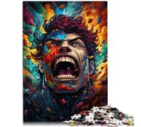 Puzzle per adulti, 1000 pezzi, eroi, giocattolo fai da te, aiuta il cervello ad allenare i giocattoli che creano dipendenza per promuovere la pazienza, 26 x 38 cm