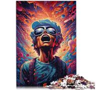 Puzzle per adulti 1000 pezzi eroi ordinari Giocattoli di intrattenimento familiare 10,27 "x 14,96" Illustrazione per e adolescente Età 14 Anni e Più