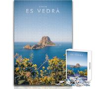 Puzzle per adulti, 1000 pezzi, Es Vedra Ibiza, gioco educativo, regalo di compleanno, regali di Babbo Natale segreto, dimensioni 50x75cm