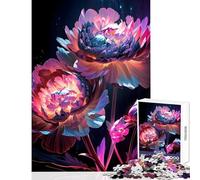 Puzzle per adulti 1000 pezzi essenza rosa celeste giocattolo decorazione da parete regalo di compleanno gioco per famiglie adatto per la decorazione del desktop dimensioni 38x52cm