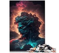 Puzzle per adulti 1000 pezzi "Etherial Aquarius" gioco intellettuale sfida per l'intelligenza del cervello giocattolo avvincente 26 x 38 cm