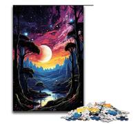 Puzzle per adulti 1000 pezzi Fantasy Colorful Planet Landscape Jigsaw Puzzle Ogni pezzo è unico - Gioco divertente e stimolante per tutta la famiglia 1000 pezzi (75x50 cm)