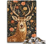 Puzzle per adulti 1000 pezzi Fantasy Deer Giocattolo educativo antistress Regalo per amici e familiari 50x75cm