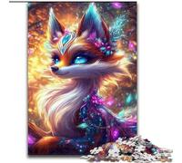 Puzzle per adulti 1000 pezzi Fantasy Fox Jigsaw, impegnativo gioco d'arte fai da te per appassionati, regalo perfetto per rilassarsi 50X75CM