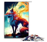 Puzzle per adulti 1000 pezzi Fantasy Fox Jigsaw Puzzle Home Giochi educativi Giocattoli fai da te Ottimo regalo per giochi 75x50 cm