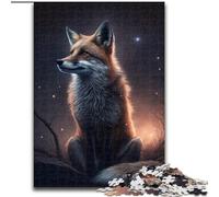 Puzzle per adulti 1000 pezzi Fantasy Fox JigsawPuzzle 1000 pezzi per adulti per adolescenti Giochi giocattolo impegnativi dimensioni: 38x26cm
