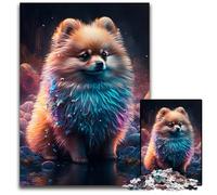 Puzzle per adulti 1000 pezzi Fantasy Pomerania Puzzle impegnativi fai da te Decorazione artistica, regalo di compleanno perfetto 26X38CM/10,23x14,96 pollici