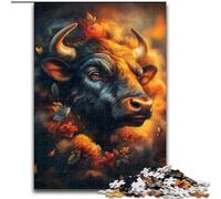 Puzzle per adulti 1000 pezzi Fantasy Yak, gioco stimolante e gioco per famiglie con pezzi completamente interconnessi di forma casuale dimensioni 50x75cm