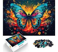 Puzzle per adulti 1000 pezzi Farfalla difficile e sfida è ideale come regalo per tutta la famiglia per adolescenti dai 14 anni e oltre 26 x 38 cm