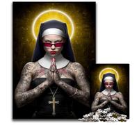 Puzzle per adulti 1000 pezzi Fashion Madonna Puzzle dal design intricato per adolescenti, decorazioni fai da te e divertimento che stimola la mente 50X75CM