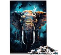 Puzzle per adulti 1000 pezzi favola elefante giochi relax 26 x 38 cm rafforza l'amore tra coppie per adolescenti dai 14 anni in su