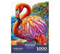 Puzzle Per Adulti 1000 Pezzi - Fenicottero Difficile | Gioco Relax Anti-Stress Con Stampa Nitida | Decorazione Unica Per Appassionati 52x38cm/1000pcs