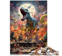 Puzzle per Adulti 1000 pezzi Festa degli Animali Intrattenimento Familiare Giocattoli 50x75cm Sollievo dello Stress Soggiorno Trascorrere Il Tempo