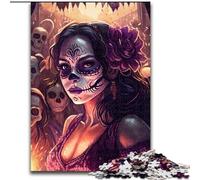 Puzzle per adulti 1000 pezzi "Festival della vita" in legno, un regalo perfetto per il divertimento in famiglia, 50x75cm, rompicapo stimolante - Giocattolo rilassante per adolescenti