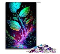 Puzzle per adulti 1000 pezzi Foglie colorate Puzzle impossibile Gioco per famiglie Antistress Sfida difficile 75x50cm