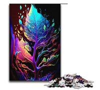 Puzzle per adulti 1000 pezzi Foglie colorate Puzzle Ogni pezzo è unico Gioco stimolante e divertente per la famiglia 1000 pezzi (38x26 cm)