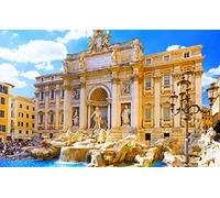Puzzle Per Adulti 1000 Pezzi Fontana Di Trevi, Architettura Di Roma 75 * 50Cm