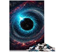 Puzzle per adulti 1000 pezzi Foro spaziale Blu Giocattolo educativo di apprendimento Migliorare l'amore Tra le coppie 19,7 "x 29,5" per adolescenti da 14 anni e oltre