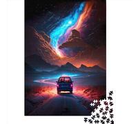 Puzzle per adulti 1000 pezzi Fuga dalla città Puzzle in legno per adulti Gioco educativo Sfida Giocattolo 1000 pezzi (75x50 cm)