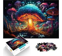 Puzzle per adulti, 1000 pezzi, fungo magico, il puzzle è ideale come regalo per tutta la famiglia a partire dai 14 anni, 26 x 38 cm