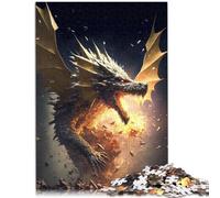 puzzle per adulti 1000 pezzi Fury Dragon II Concorso di velocità della mano Adatto per la decorazione del desktop 38 x 52 cm per adolescente 14+