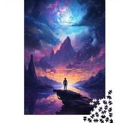 Puzzle Per Adulti 1000 Pezzi Galactic Reflections A Cosmic Journey Puzzle Per Adulti Giochi Per Famiglie Regalo Di Compleanno Regali Unici Per Compleanno E Natale 52x38cm/1000pcs