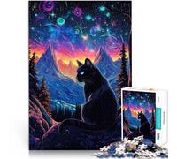 Puzzle per adulti 1000 pezzi Galassia dei gatti~ Fatto di cartone da 14 anni in su Gioco di famiglia per e Un'opera d'arte misurare:38x52cm