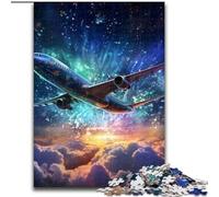 Puzzle per adulti, 1000 pezzi, Galassie e aerei, puzzle fai da te per adulti, impegnativo per appassionati, regalo perfetto per rilassarsi (dimensioni 26x38cm)
