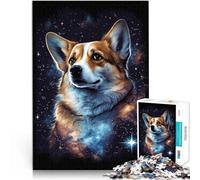Puzzle per adulti 1000 pezzi Galaxy Corgi Il Puzzle è ideale come regalo per tutta la famiglia per adolescenti dai 14 anni e oltre 26 x 38 cm