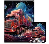 Puzzle per adulti 1000 pezzi Galaxy Fire Engine in cartone, gioco rompicapo, gioco interattivo per famiglie, adatto per età 14+ 26X38CM/10,23x14,96 pollici
