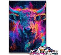 Puzzle per adulti 1000 pezzi Galaxy Yak impegnativo da completare ma divertente e umoristico unico compleanno e regali 50x75cm