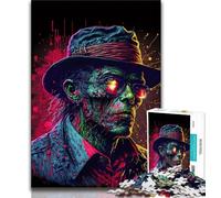 Puzzle per adulti 1000 pezzi Gangster Zombie Pensiero 1000 pezzi per adolescenti antistress Vacanza ammazza tempo Interazione genitore-figlio 38x26cm