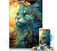 Puzzle per adulti 1000 pezzi Gatti da sogno Giocattoli educativi Giochi di Famiglia per la decorazione della Casa 14,96 "x 20,47" per adolescenti da 14 anni e oltre
