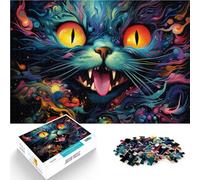 Puzzle per adulti 1000 pezzi Gatti esotici per regali di puzzle sfida di intelligenza cerebrale Giocattoli avvincenti Adatto per adolescenti dai 14 anni e oltre 26 x 38 cm