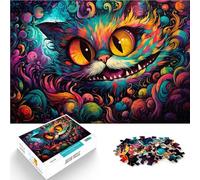 Puzzle per adulti 1000 pezzi gatto Alice Puzzle educativo 26 x 38 cm Ottimo regalo per tutta la famiglia