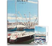 Puzzle per adulti 1000 pezzi Genoa Toys Giochi educativi Modello Assemblaggio Opera d'arte Regalo Dimensioni 38x52cm