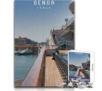 Puzzle per adulti 1000 pezzi Genoa Toys Giochi educativi Modello Assemblaggio Opera d'arte Regalo Dimensioni 38x26cm