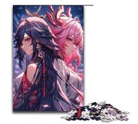 Puzzle per adulti 1000 pezzi Genshin Impact Family Puzzle in legno Gioco educativo Sfida Giocattolo 1000 pezzi