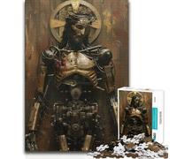 Puzzle per adulti 1000 pezzi Gesù meccanico Gioco di sfida unico Antistress Regali di compleanno 38x52cm (1000 pezzi)
