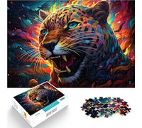 Puzzle per adulti, 1000 pezzi, ghepardo, puzzle impossibile, 50 x 75 cm, divertente per la casa, regalo di compleanno, regalo di viaggio per adolescenti dai 14 anni in su