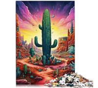 Puzzle per adulti, 1000 pezzi, giocattolo educativo segreto cactus, 26 x 38 cm, tutta la famiglia dai 14 anni in su