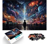 Puzzle per adulti, 1000 pezzi, giocattolo paesaggistico, gioco di pensiero sofisticato, ma divertente e divertente per ragazzi dai 14 anni in su, 26 x 38 cm