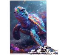 Puzzle per adulti, 1000 pezzi, giocattolo per tartarughe, gioco di pensiero ogni pezzo è unico, gioco di famiglia sofisticato per adolescenti dai 14 anni in su, 26 x 38 cm