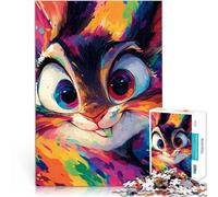 Puzzle per adulti, 1000 pezzi, gioco di puzzle di arte del leone, aiuta il cervello ad allenare i giocattoli che creano dipendenza per promuovere la pazienza, 50 x 75 cm