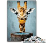 Puzzle per adulti 1000 pezzi Giraffa Arte per e dai 14 anni in su Gioca giocattoli perché è ideale come regalo per tutta la famiglia 50x75cm