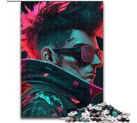 Puzzle per adulti 1000 pezzi Grim Boy in legno, attività divertente per la casa 50x75cm, attività per adulti e famiglie, regalo fai da te per la casa