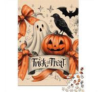 Puzzle Per Adulti 1000 Pezzi Halloween Decorations for Home Puzzle Per Adolescenti Giocattolo Decorazione Da Parete Decorazione Da Parete Regali Per Amici E Familiari 70x50cm/1000pcs