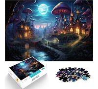 Puzzle per adulti, 1000 pezzi, Hanamura, gioco a quiz aiuta il cervello ad allenare i giocattoli che creano dipendenza per sviluppare pazienza, 26 x 38 cm