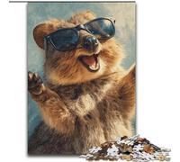Puzzle per adulti 1000 pezzi Happy Quokka, giochi, giocattoli, regali unici per compleanni e regali per bambini dai 14 anni in su dimensioni 50x75cm