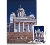 Puzzle per adulti 1000 pezzi Helsinki Gioco educativo per famiglie Decorazione perfetta Opera d'arte Regalo Dimensioni 50x75cm